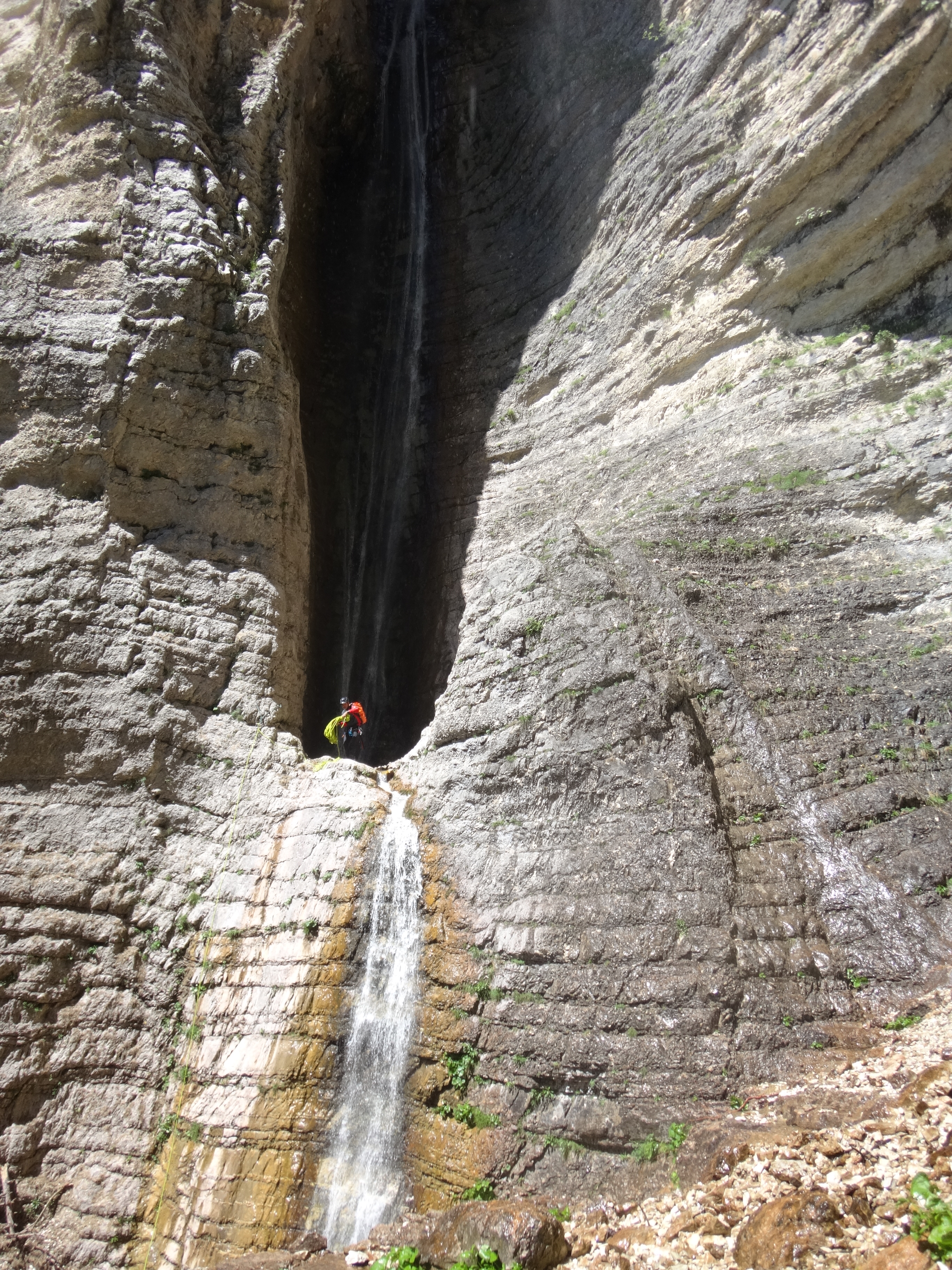 Compte rendu stage canyon dans les Apennins