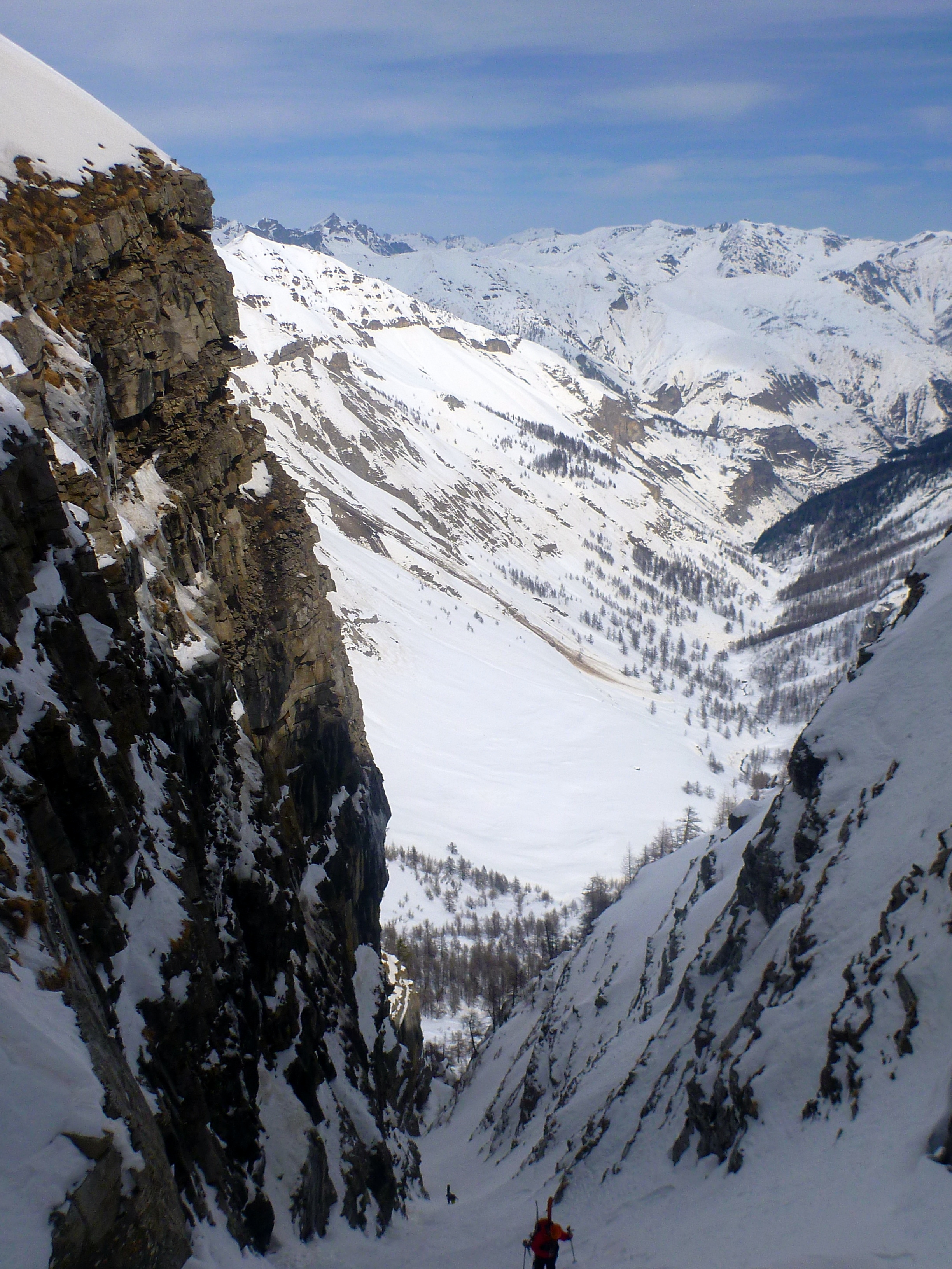Couloir est de fort Carra dit de « la raie des fesses »