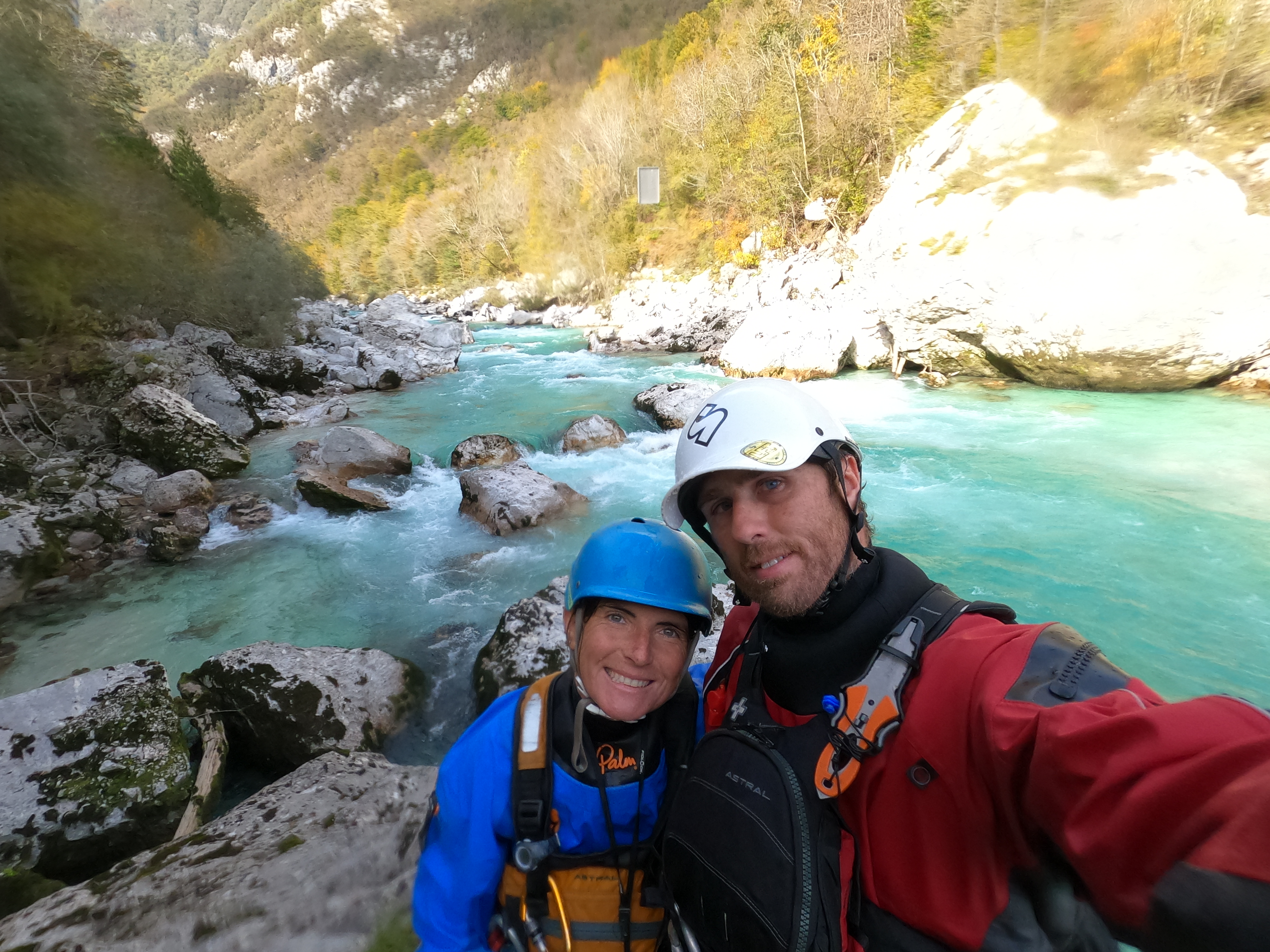 Semaine kayak sur la Soča